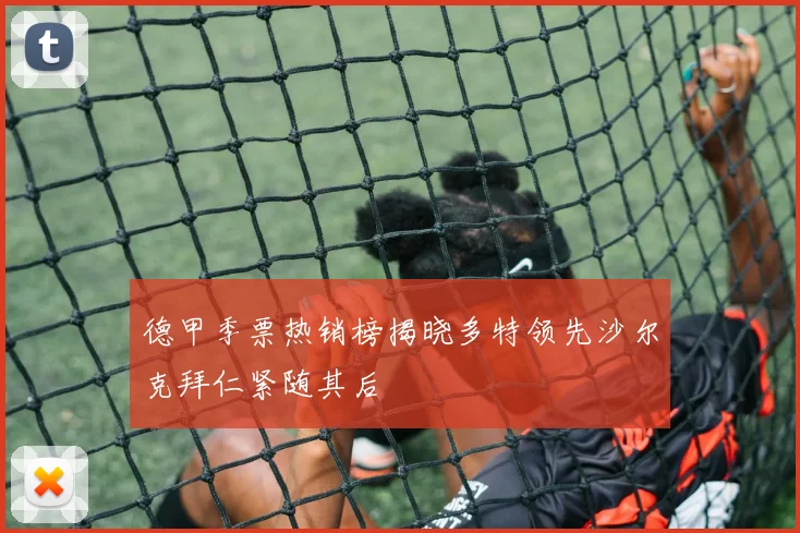德甲季票热销榜揭晓多特领先沙尔克拜仁紧随其后